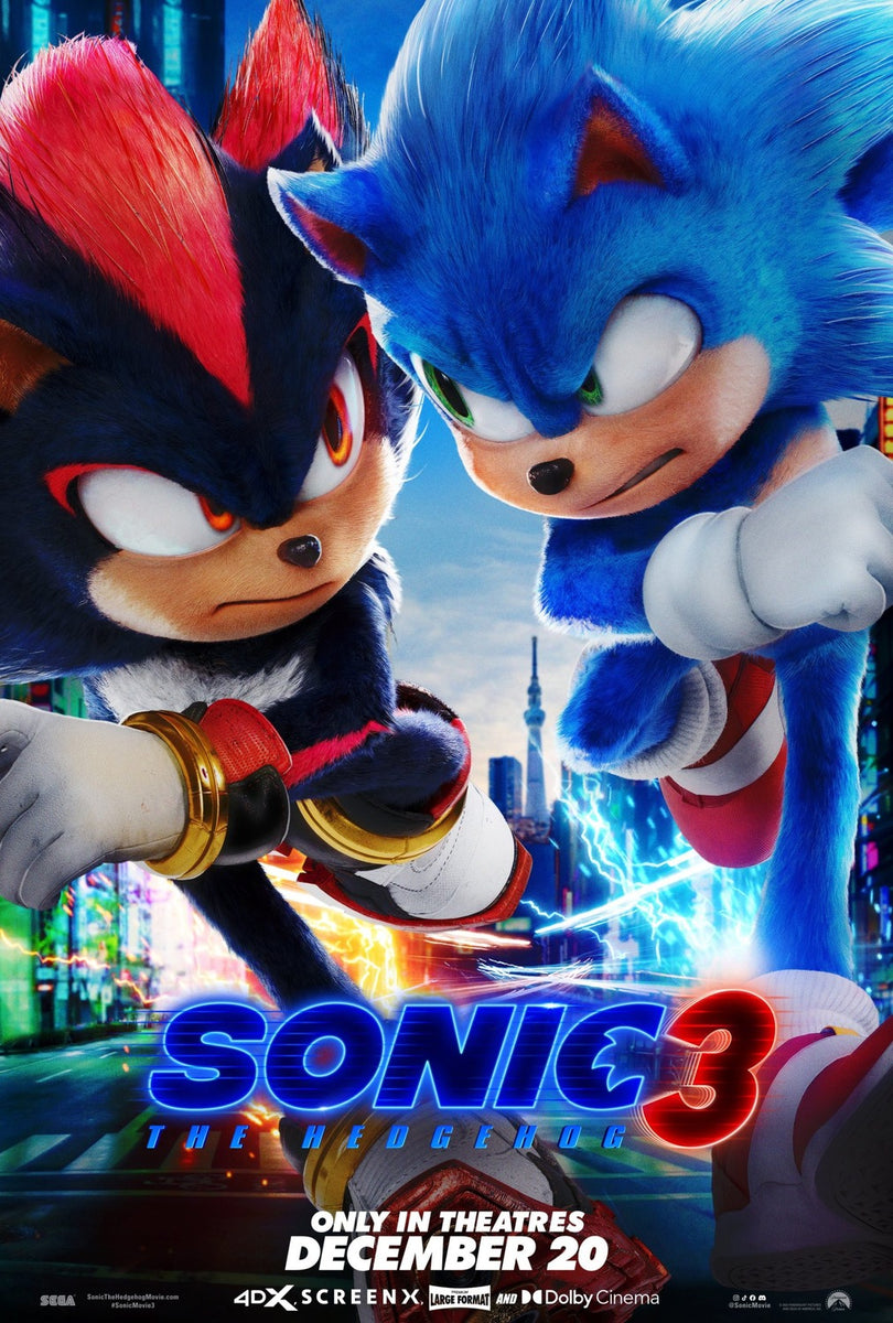 Poster Pelicula Sonic the Hedgehog 3 (2024) – Movie Poster Mexico - Sonic The Hedgehog 3 Movie Release Date 2024