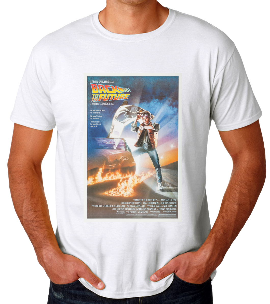 back to the future Playera