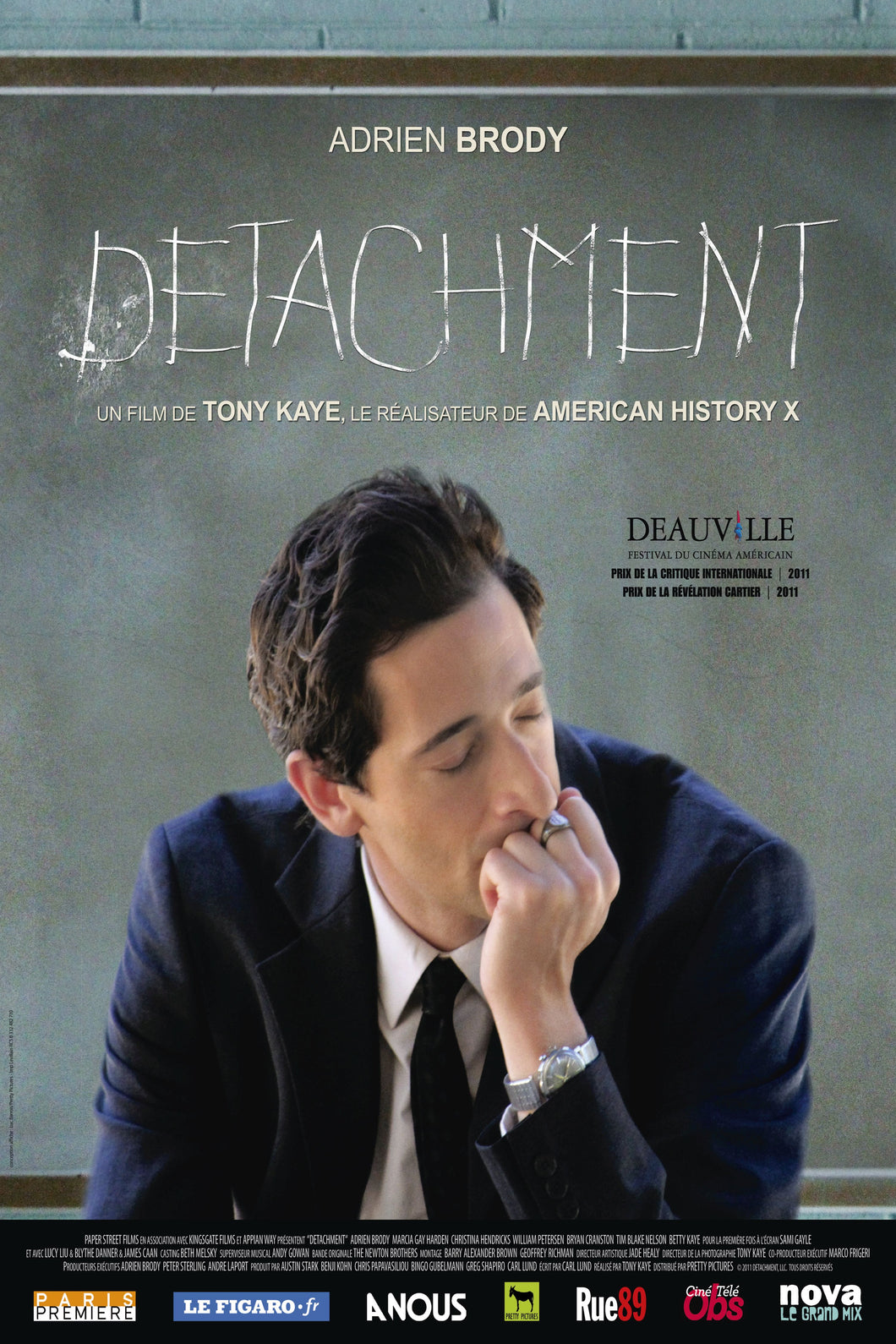 Poster Pelicula Detachment (2012)