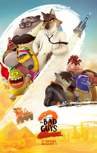 Poster Pelicula The Bad Guys 2 (2025)