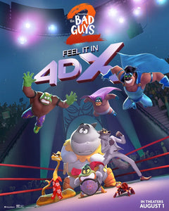 Poster Pelicula The Bad Guys 2 (2025)