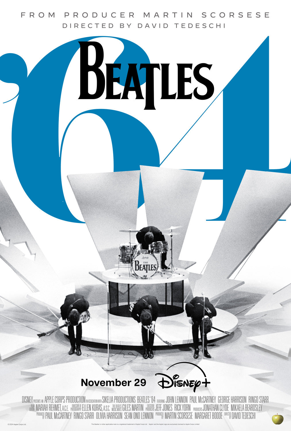 Poster Pelicula Beatles '64 (2024)