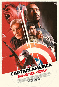 Poster Pelicula Captain America: Brave New World (2025)