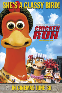 Poster Pelicula Chicken Run (2000)