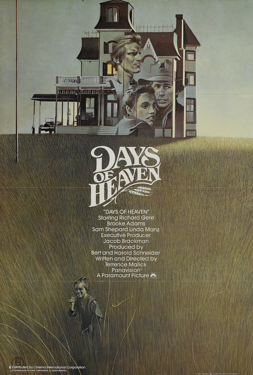 Poster Pelicula Days of Heaven (1978)