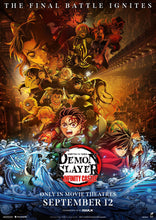 Cargar imagen en el visor de la galería, Poster Pelicula Demon Slayer: Infinity Castle (2025)