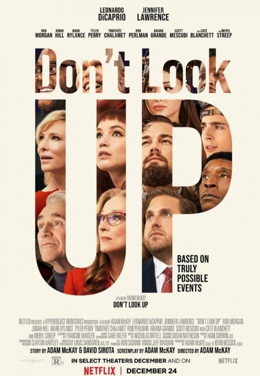 Poster Pelicula Don't Look Up (2021)