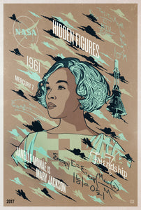 Poster Pelicula Hidden Figures (2016)