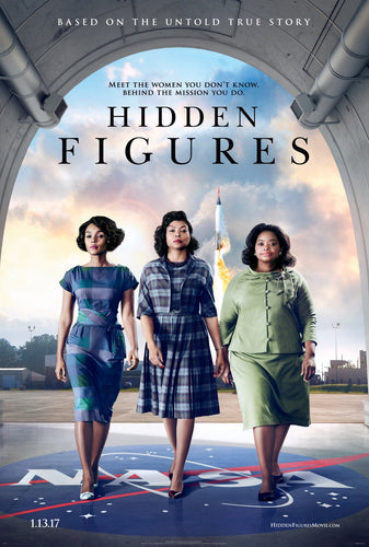 Poster Pelicula Hidden Figures (2016)