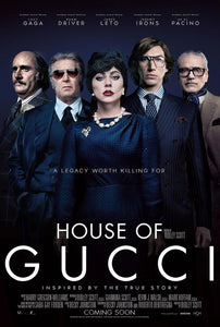 Poster Pelicula House of Gucci (2021)