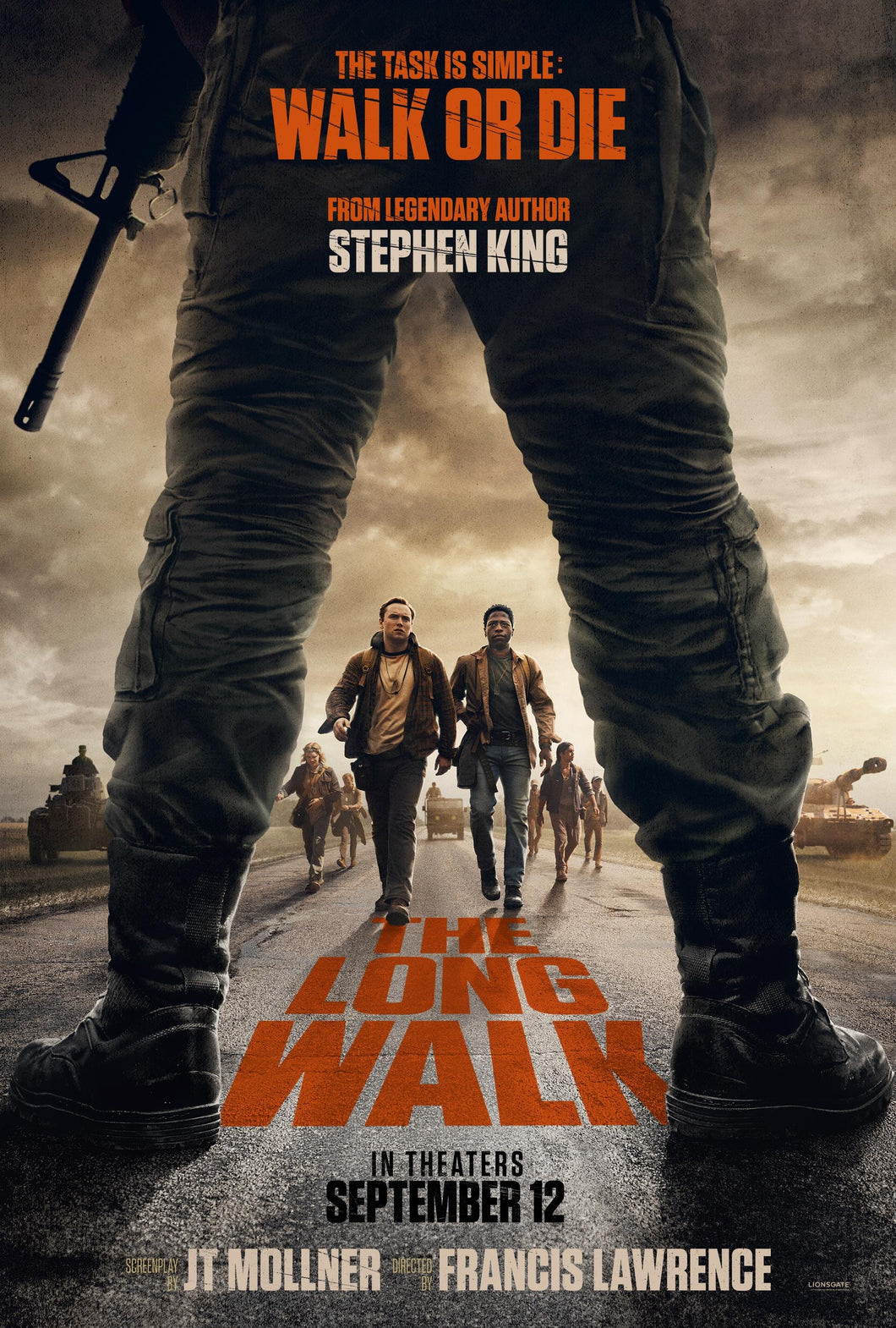 Poster Pelicula The Long Walk (2025)