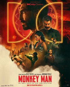 Poster Pelicula Monkey Man (2024)