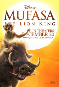 Poster Pelicula Mufasa: The Lion King (2024)