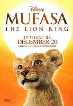 Cargar imagen en el visor de la galería, Poster Pelicula Mufasa: The Lion King (2024)