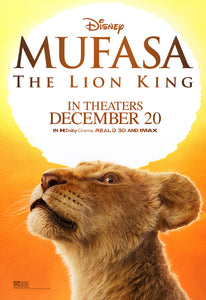 Poster Pelicula Mufasa: The Lion King (2024)