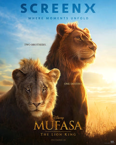 Poster Pelicula Mufasa: The Lion King (2024)