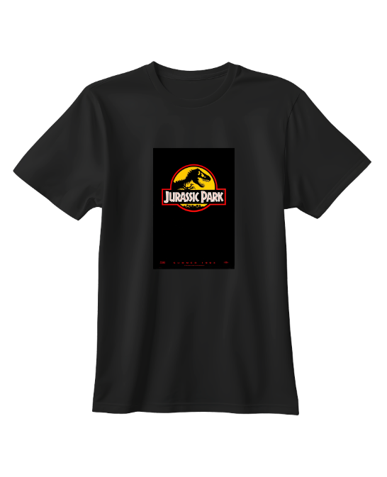 Playera Negra con Poster