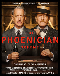 Poster Pelicula The Phoenician Scheme (2025)
