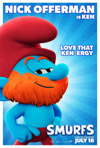 Poster Pelicula Smurfs (2025)