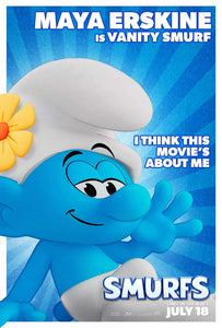 Poster Pelicula Smurfs (2025)