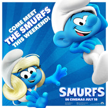 Cargar imagen en el visor de la galería, Poster Pelicula Smurfs (2025)
