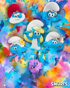 Poster Pelicula Smurfs (2025)