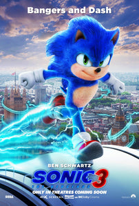 Poster Pelicula Sonic the Hedgehog 3 (2024)