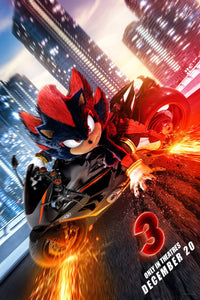 Poster Pelicula Sonic the Hedgehog 3 (2024)