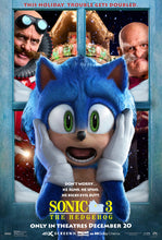 Cargar imagen en el visor de la galería, Poster Pelicula Sonic the Hedgehog 3 (2024)