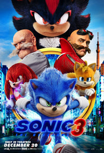 Poster Pelicula Sonic the Hedgehog 3 (2024)