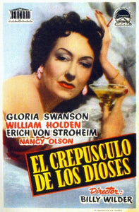 Poster Pelicula Sunset Boulevard (1950)