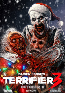 Poster Pelicula Terrifier 3 (2024)