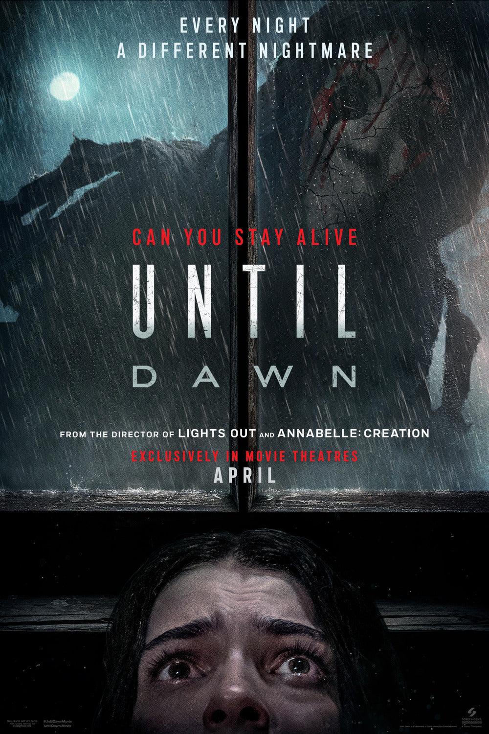 Poster Pelicula Until Dawn (2025)
