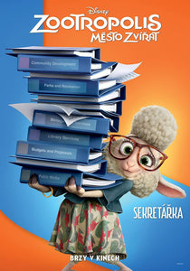 Poster Pelicula Zootopia (2016)