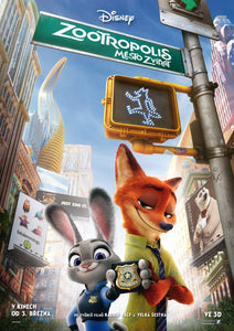 Poster Pelicula Zootopia (2016)