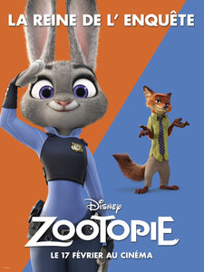 Poster Pelicula Zootopia (2016)