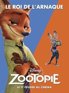 Poster Pelicula Zootopia (2016)