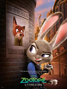 Poster Pelicula Zootopia (2016)