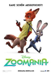 Poster Pelicula Zootopia (2016)