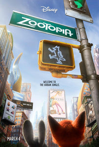 Poster Pelicula Zootopia (2016)