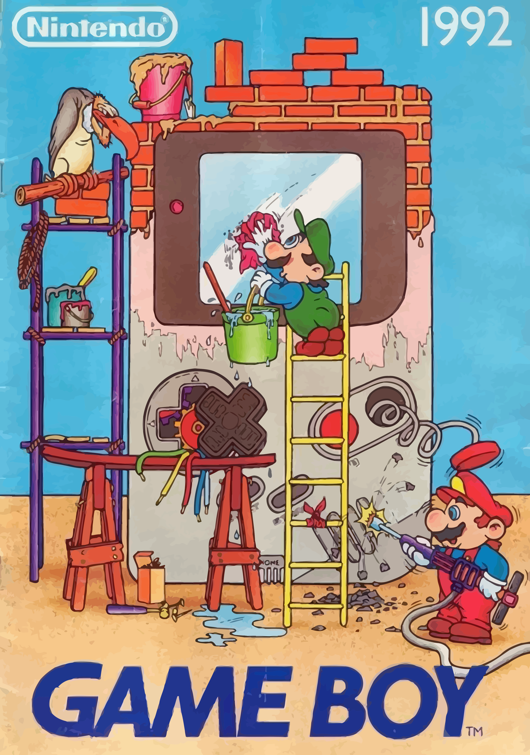 Poster Juego Game Boy