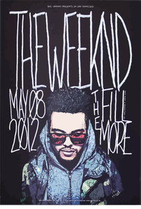 Poster Banda The Weeknd 2