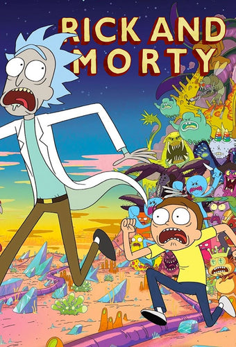 Poster Serie Rick and Morty 2