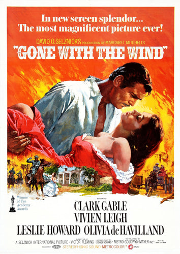 Poster Película Gone With the Wind