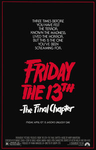 Poster Pelicula Friday the 13th The Final Chapter