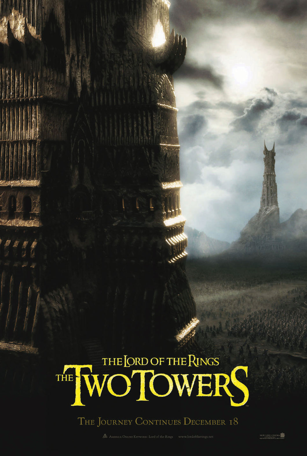 Poster Pelicula The Lord of the Rings: The Two Towers
