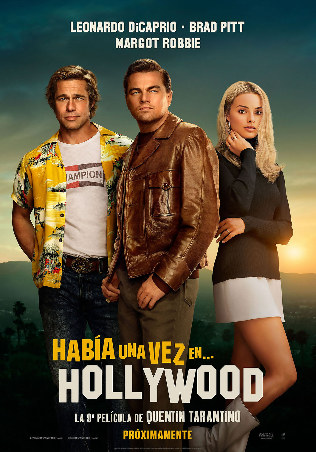 Poster Película Once Upon a Time in Hollywood 8