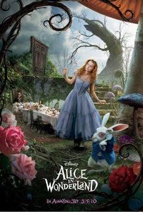 Poster Película Alice in Wonderland (2010)
