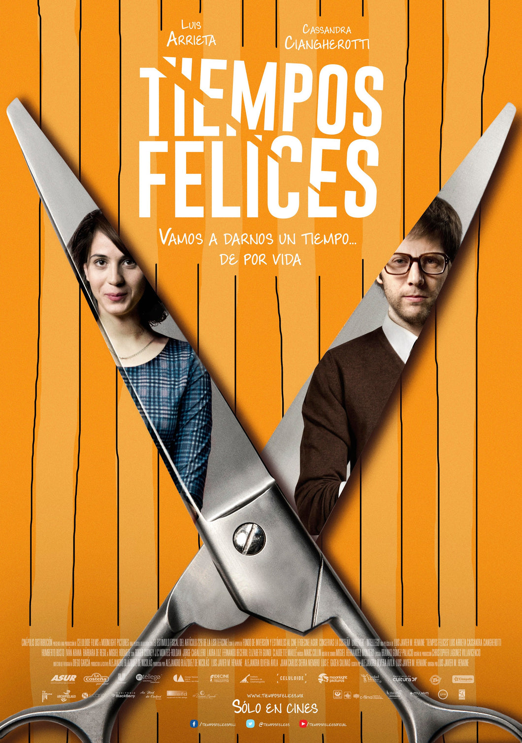 Poster Película Tiempos Felices