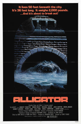 Poster Película Alligator